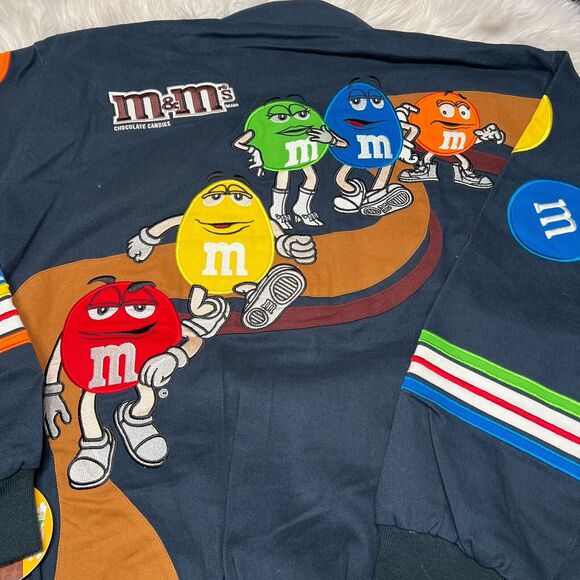 JH DESIGN M&M JACKET SIZE 4XL M & M'S BLUE - Picture 5 of 7